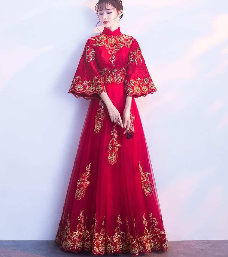 high quality women Dresses chinese style Customized design   A005