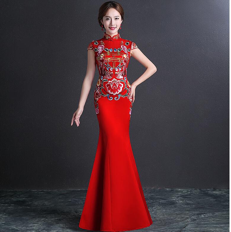 high quality women Dresses chinese style SW004