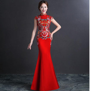 high quality women Dresses chinese style SW004