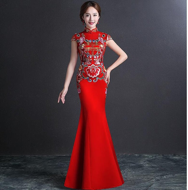 high quality women Dresses chinese style SW004
