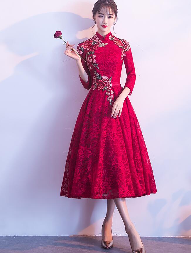 high quality women Dresses chinese style  hot sale A002