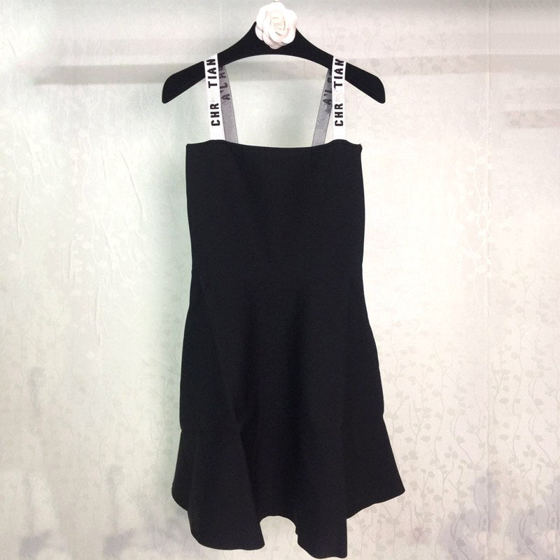 Spaghetti Strap Dress Runway Dresses 2017 Summer Womens Brand Luxury Dress